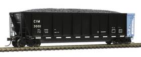 20006697 Atlas Ho Scale Coalveyor Bathtub Coal Gondola Chicago Illinois Midland/cim #3004