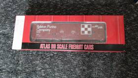 20006783 Atlas Ho Scale Evans 53ft Double Plug Door Boxcar Ralston Purina Rpcx 19