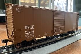 20006823 Atlas Master Line Ho Rtr #20006823 40 Post War Box Car Kcs #21248 Nib Ny