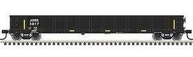 20006864 Atlas Evans 52ft Gondola Jobx #3019 - Ho Scale Model Train Freight Car