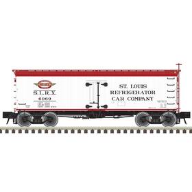 20007199 Atlas Model Railroad Ho Wood Reefer St. Louis Refrigerator Car Co #6069