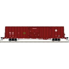20007306 Atlas Ho Scale Gunderson 7550 Dd Box Car Bnsf White Circle Cross 780986