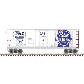 2001144-2 Atlas O 40ft Plug Door Boxcar Pabst Blue Ribbon Beer Rd#1072 3rl New