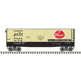 2001145-1 Atlas O 40ft Plug Door Boxcar Pearl Lager Beer Rd# 5134 3rl New