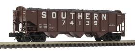 2001883-2 Atlas O Scale 70-ton 3-bay Open Hopper 2-rail Southern Railway #74483