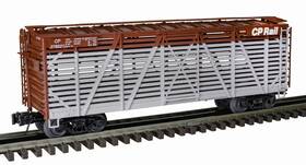 2002412 Atlas O Canadian Pacific Tm 3-rail 40ft Stock Car #278521 278530