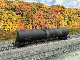 21012-01 Atlas Railyard Creations Weathered Ho 25 500 Gallon Tank - Gatx Owensboro Grain