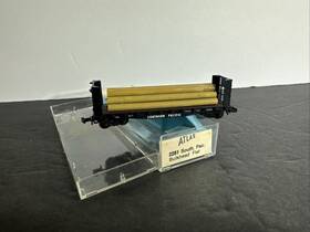 2281 Atlas N Scale Southern Pacific Flat Car With Wood Load #40
