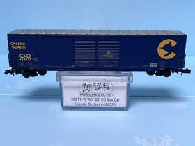 488725 Atlas 23251 N Scale Chessie System Acf 60ft Dd Box Car 36811 C&o 488725 Atlas 23251 N Scale Chessie System Acf 60ft Dd Box Car 36811 C&o