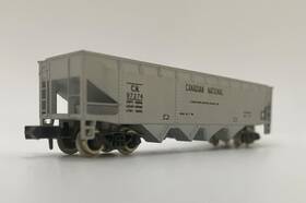 97274 Atlas 2423 N Scale Cn Canadian National 4-bay Open Hopper #97274 With Case