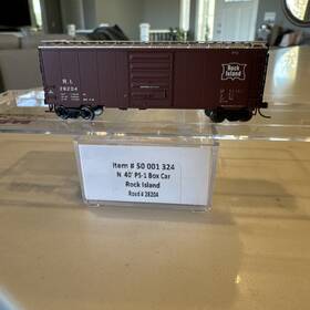 28204 Atlas N Scale 40ft Box Car Rock Island