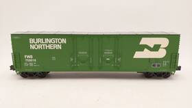 3001318 Atlas O Burlington Northern Evans 53ft Double Plug-door Boxcar 3-rail