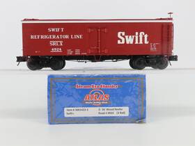3001422-2 Atlas O Gauge 3-rail Srlx Swift Refrigerator Line 36ft Wood Reefer 4924
