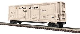 3001797-2 Atlas O Logan Lumber All Door Boxcar 3001797 # 50068 3-rail