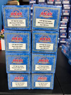3001144 Atlas 3002231 #3001144 40ft Refrigerated Containers - Mixed Set Of 8- O Scale New One 3001144 Atlas 3002231 #3001144 40ft Refrigerated Containers - Mixed Set Of 8- O Scale New One
