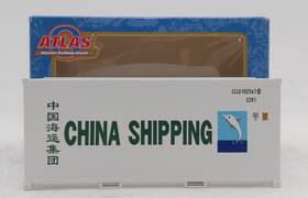 Atlas 3002231-6 O Gauge Cclu China Shipping 20ft Refrigerated Container #1025670