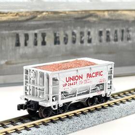 26427 Atlas 32021 Union Pacific 70 Ton Ore Car W Load Up N Scale 26427 Atlas 32021 Union Pacific 70 Ton Ore Car W Load Up N Scale