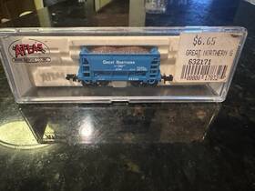 32171 Atlas N Scale Blue Ore Car With Load Great Northern Model Railroad 32171 Atlas N Scale Blue Ore Car With Load Great Northern Model Railroad
