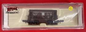 794137 Atlas 32201 N Scale Ore Car With Load Santa Fe Rd #794137 Excellent Cond In Box