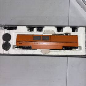 32554 Atlas N Scale Maintenance Of Way Mow Track Cleaning Car Orange