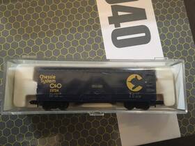 33031 Atlas N Scale 40 Plug Door Boxcar Chessie System 33031 Atlas N Scale 40 Plug Door Boxcar Chessie System