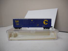 33652 Atlas N Scale 50ft Fge Box Car Chessie C&o