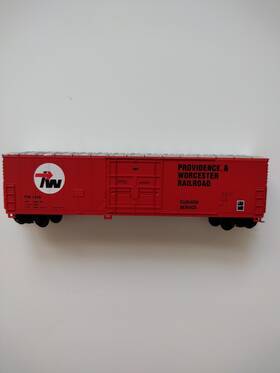 337131 Atlas 33731 N Scale Providence Worcester 50ft Fge Box Car Vintage