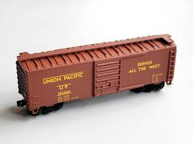 193569 Atlas 34201 N Scale 34202 Union Pacific 40ft Single Door Boxcar #193569 With Kadee Mtl