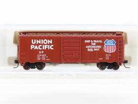 126409 Atlas 34404 N Scale Up Union Pacific Inch Automated Railway 40ft Boxcar #126409