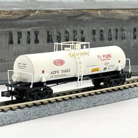 71603 Atlas 34861 N Scale Dupont Ti-pure Kaolin Tank Car Acfx
