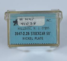 3547-2.25 Atlas N Scale 3547 Nickle Plate Road 50ft Single Door Stock Car Rd #41028 L/n Box