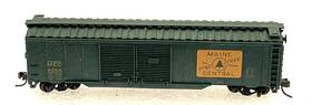 36431a Atlas Trainman N Scale Maine Central 50ft Dbl Door Boxcar Mec #9000 Nib