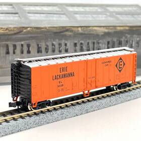 5038 Atlas 3657 Erie Lackawanna 50 Ft Mechanical Reefer El N Scale