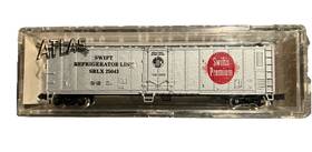 3662-3.75 Atlas N Scale Swift Premium 50ft Plug Door Reefer 25043 N811