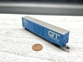 36832 Atlas Gtw Grand Trunk Western Acf 60ft Double Door Box Car N Scale