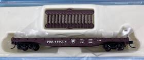 480214 Atlas 38203 N Scale Prr Pennsylvania Flat Car With Stakes #480214 New In Box
