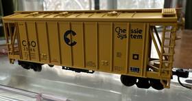 38776a Atlas N Scale Rtr #38776a 40 Airslide Hopper C&o Chessie System #2566 Nib Ny