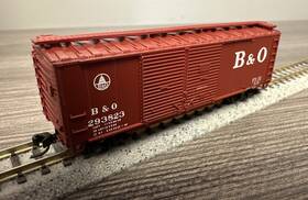 38802 Atlas N Scale Rtr #38802 40 Double Door Box Car Baltimore And Ohio Nib