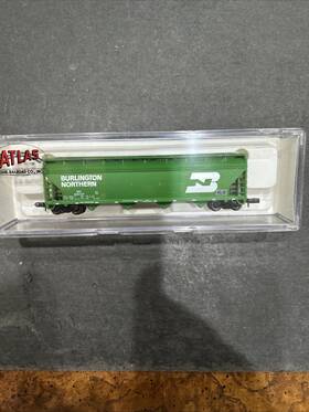 3951 Atlas Acf 4 Bay Centerflow Burlington Norther - Nib