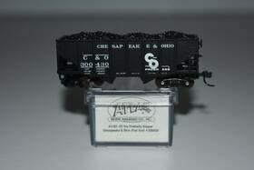 300430 Atlas 41102 N Scale Chesapeake And Ohio Hopper # Ln/box