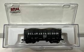 41161 Atlas N Scale D&h Delaware And Hudson 55 Ton Fishbelly Hopper Car #5297