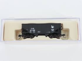 67456 Atlas 41278 N Scale Cnj Jersey Central 2-bay Open Hopper #67456 With Load