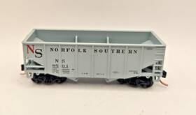 41312 Atlas N Scale 55 Ton Fishbelly Hopper Norfolk Southern Rd#8501 #41312 Clean