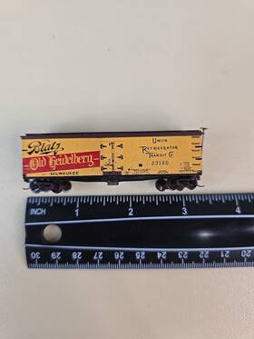 23119 Atlas 41544 N #41544 Rd #23119 Blatz Beer Old Heidelberg 40ft Wood Reefer