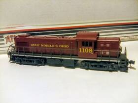 4409 Atlas Atals N Scale Rs-1 Diesel Gulf Mobile And Ohio Gauge
