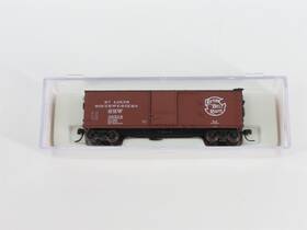 38518 Atlas 45738 N Scale Ssw Cotton Belt Route Single Door Box Car #38518