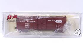 65676 Atlas 45856 N Chicago North Western Cnw Usra Steel Rebuilt Train Box Car