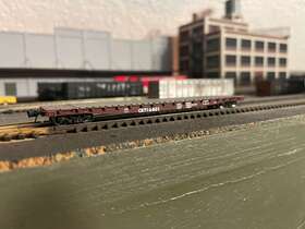 716401 Atlas 50 003 929 N Scale Master Line Conrail Cr 60ft Flat Car #
