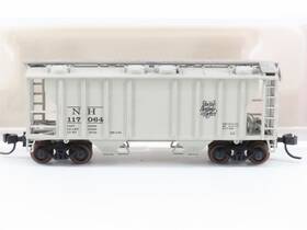 50000899 Atlas N Scale Trainman Nh New Haven Ps-2 2-bay Hopper Car #117064 50000899 Atlas N Scale Trainman Nh New Haven Ps-2 2-bay Hopper Car #117064
