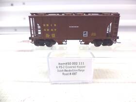 50002111 Atlas N-scale Ps-2 Covered Hopper Dm&ir 4987